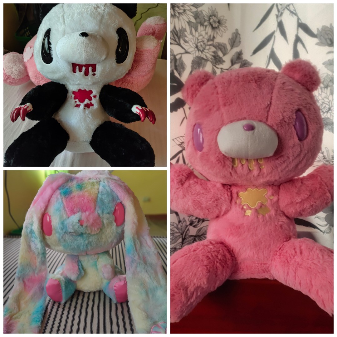 Gloomy bear and bunny bundle plush, Hobbies & Toys, Toys & Games on ...