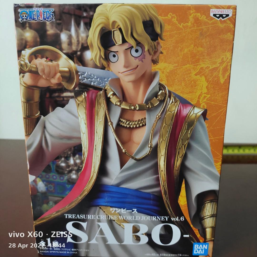 Gold Banpresto One Piece Treasure Cruise World Journey Vol 6 Sabo Hobbies Toys Toys Games On Carousell