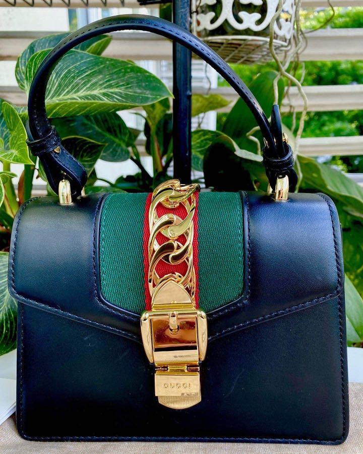 Gucci bag sylvie mini best sale