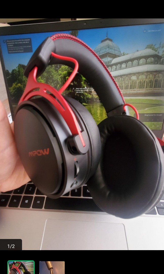 Headset Gaming Wireless Mpow Air 2.4 Ghz, Elektronik, Audio di Carousell
