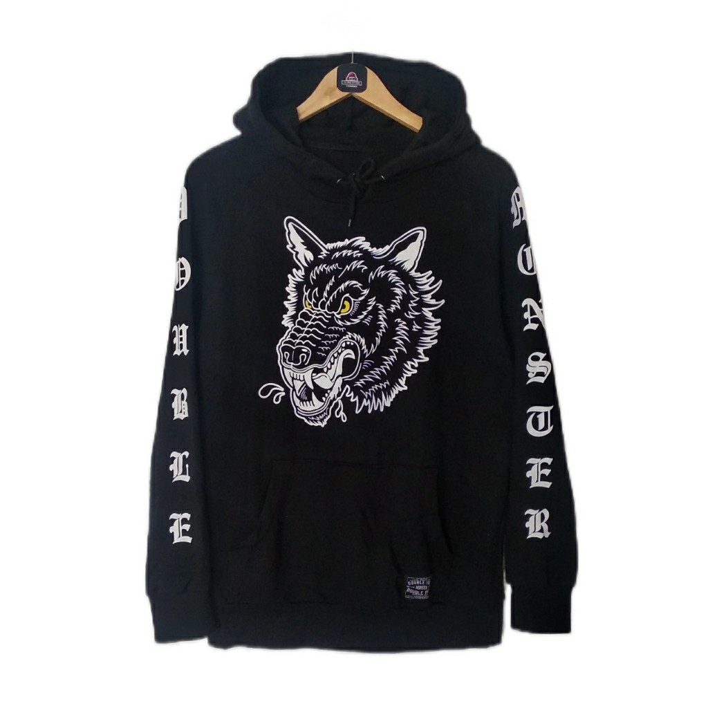 Hoodie Play Monster Second Thrift, Fesyen Pria, Pakaian , Baju Luaran di  Carousell
