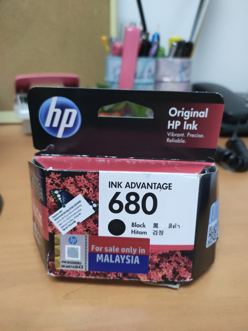HP INK 680 (ORIGINAL) 1SET, Computers 