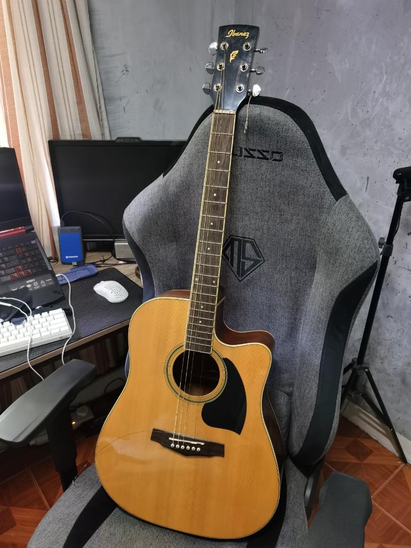 IbanezAEQ2T Guitar, Hobbies & Toys, Music & Media, Musical Instruments