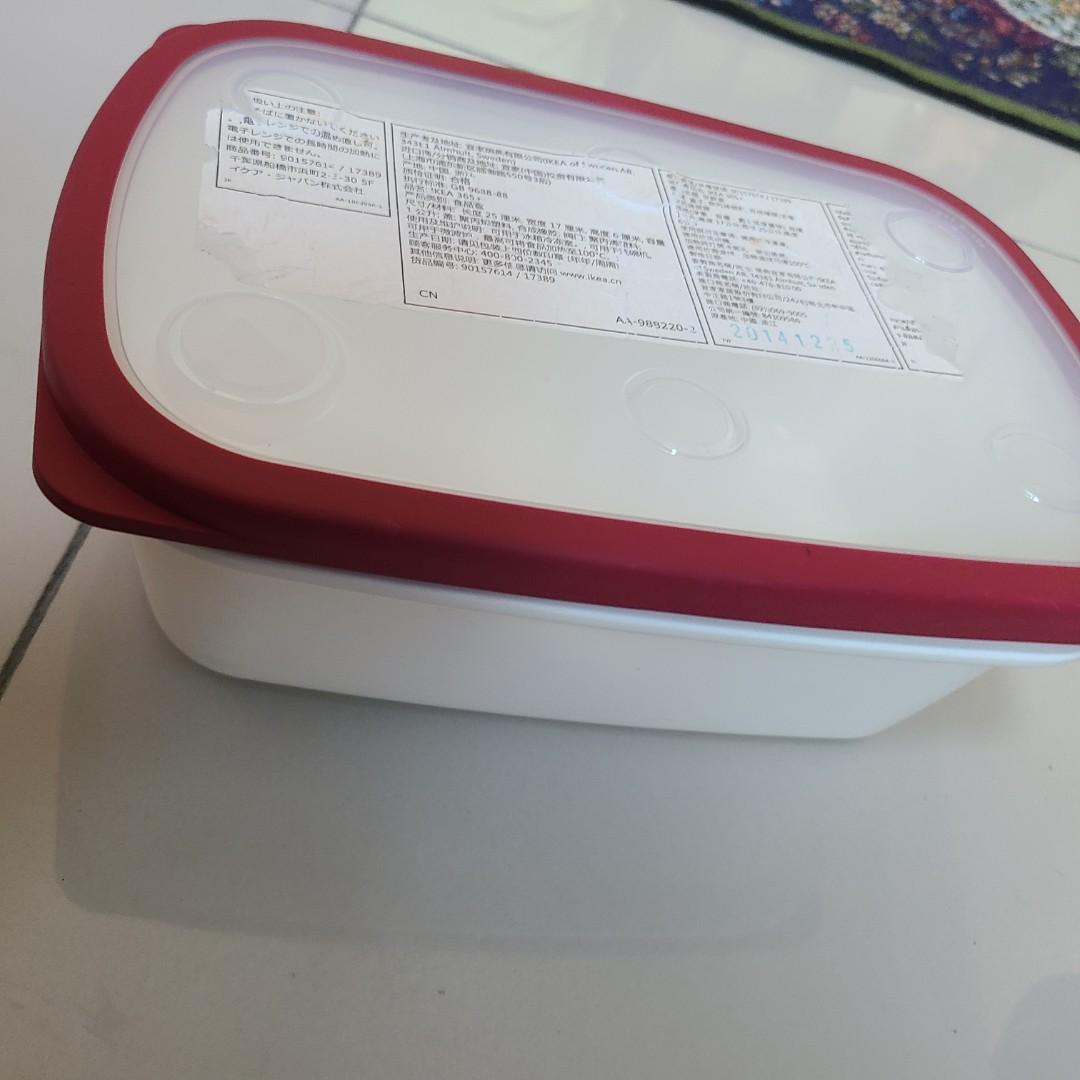 IKEA Rectangular storage box airtight, Furniture & Home Living, Home