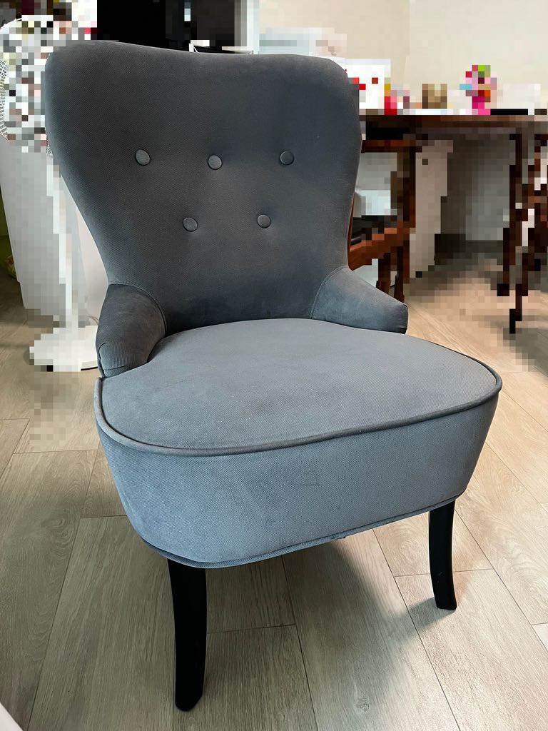 IKEA REMSTA armchair 扶手椅, 傢俬＆家居, 傢俬, 椅子 Carousell
