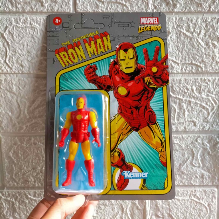 Iron man Marvel legends retro 3.75 (MOC 