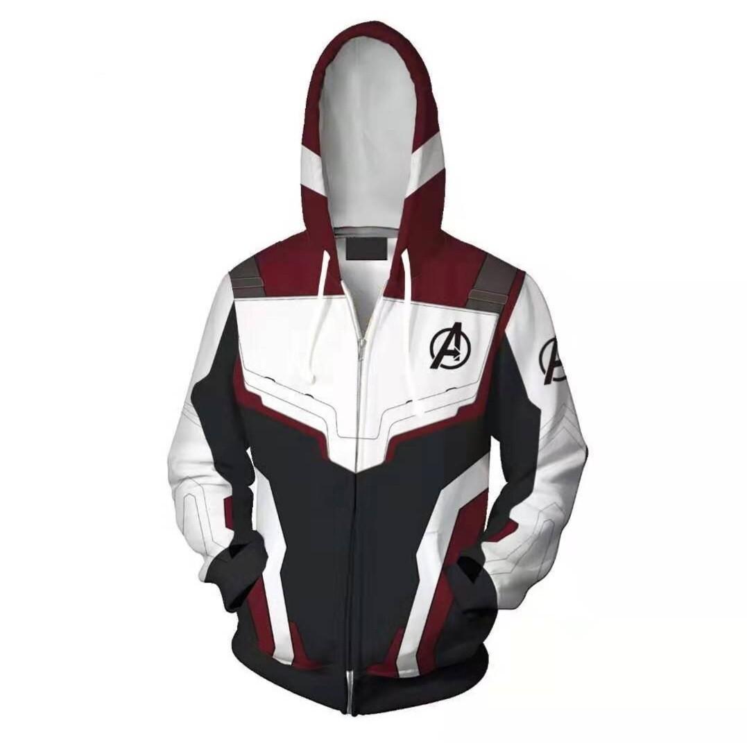 Jaket Hoodie Kostum Marvel Avengers Import 3D Printing Size BESAR 5XL