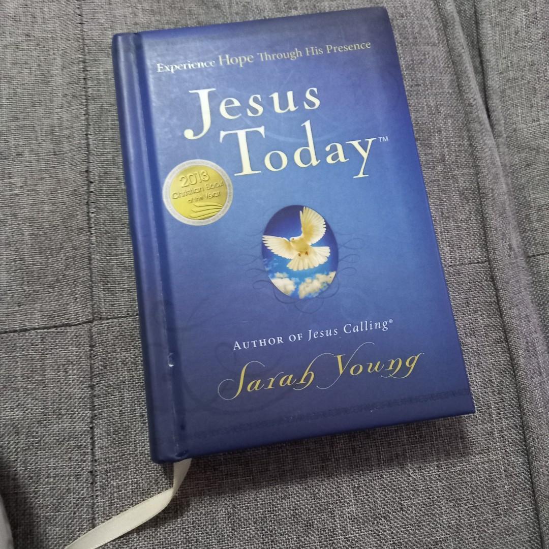 Jesus Today By Sarah Young Jesus Calling Devotional Bible Christian Faith Hobbies Toys Books Magazines Religion Books On Carousell
