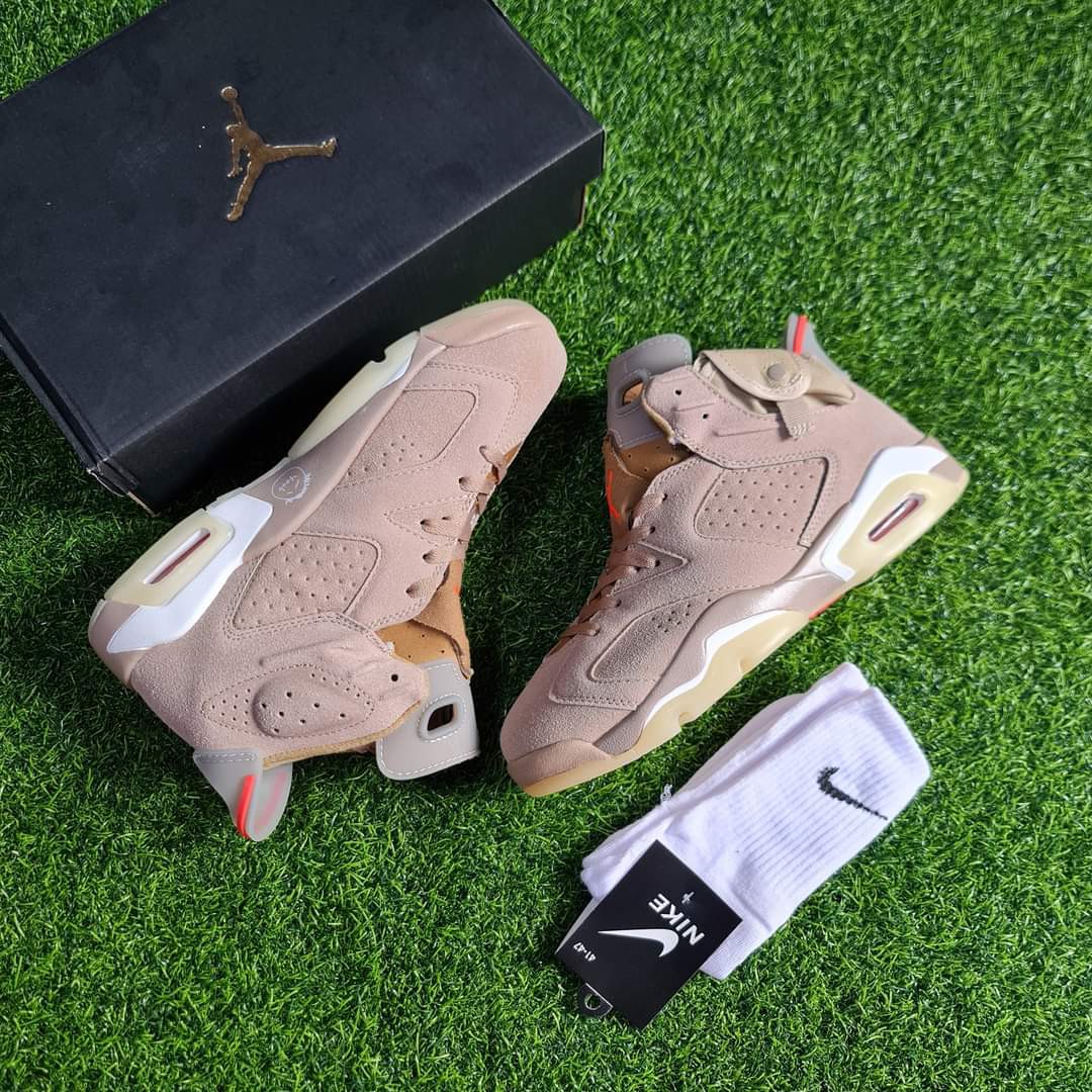 travis scott khaki jordans