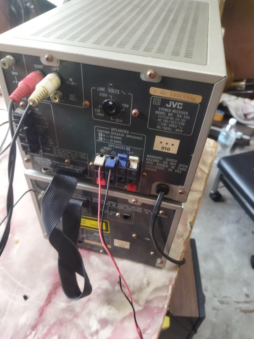 JVC Compact Companent EXTD5 For Sparepart, Audio, Other Audio