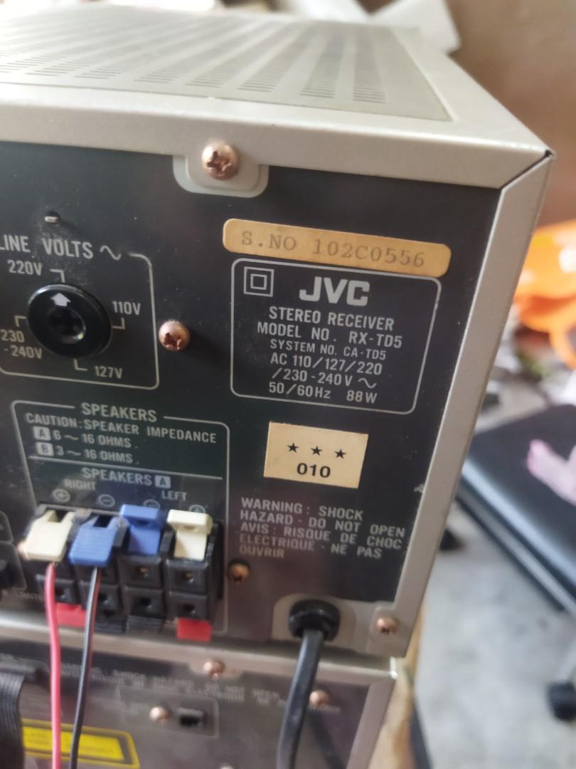 JVC Compact Companent EXTD5 For Sparepart, Audio, Other Audio