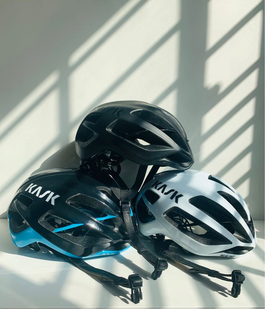 Kask Helmet Replacement Chin Strap (leather), Sports Equipment