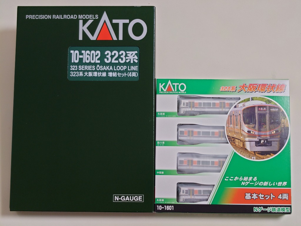 Kato 10-1601/1602 323系大阪環状線8両, 興趣及遊戲, 玩具& 遊戲類