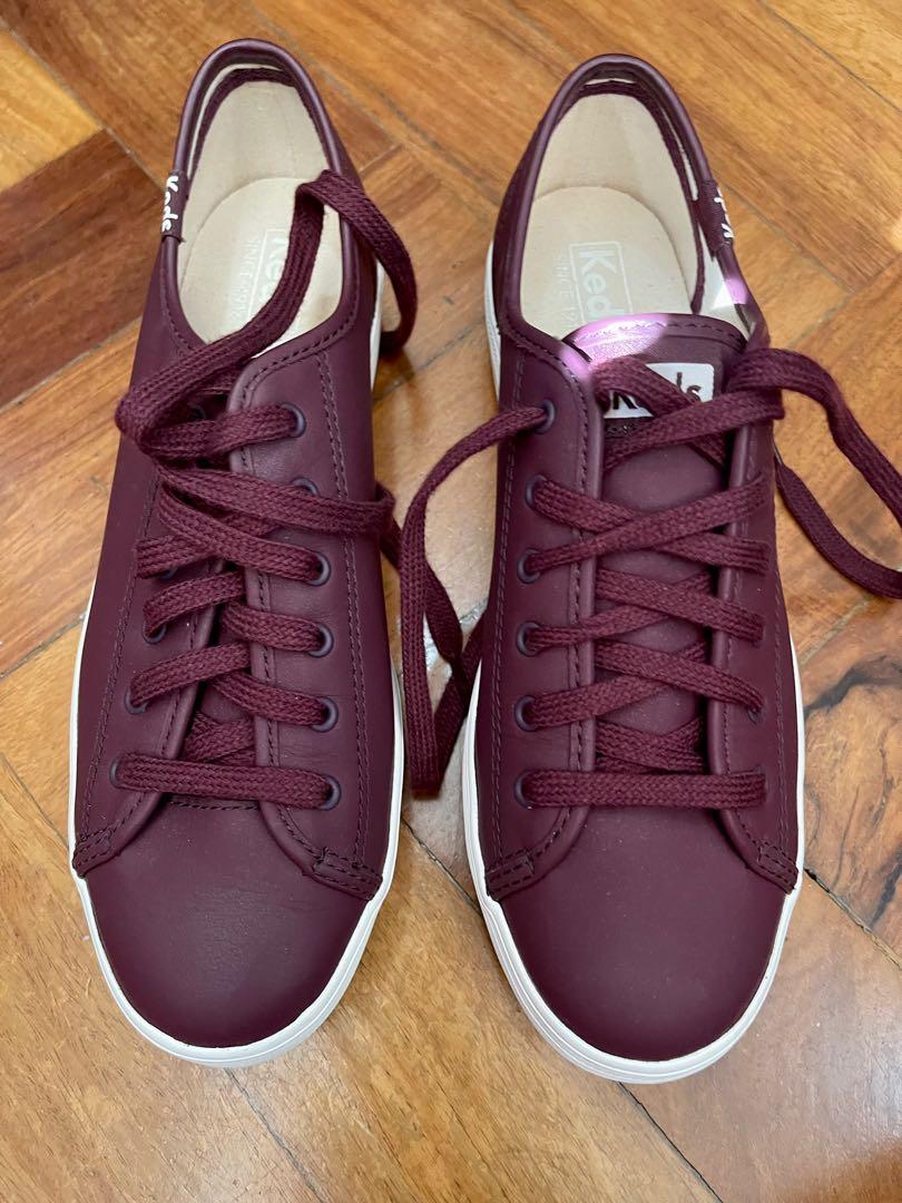 maroon keds
