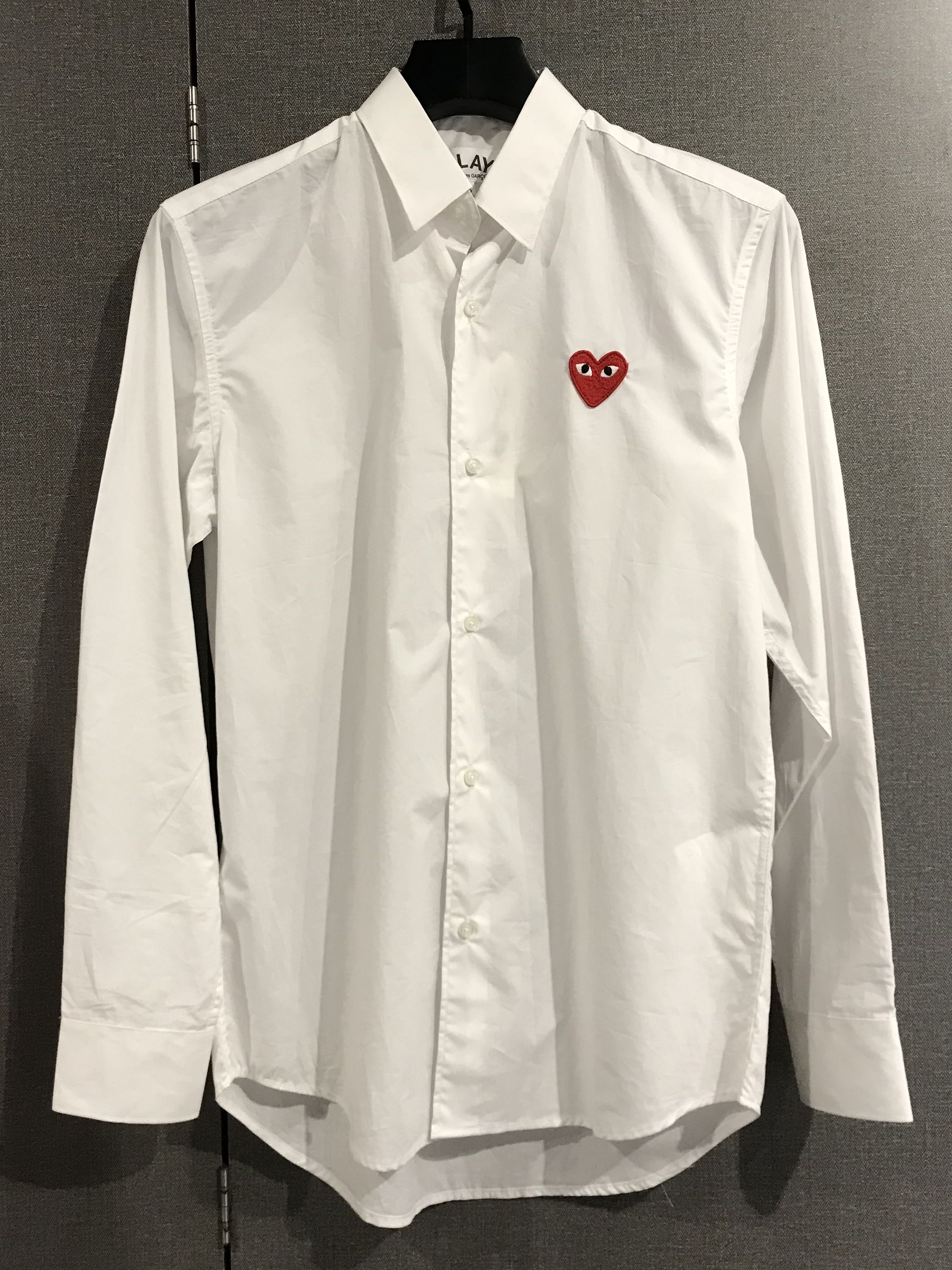 Kemeja comme des garcons outlet