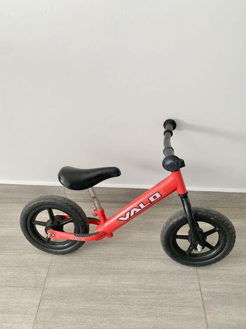 Kids Balance Bike Valo Red