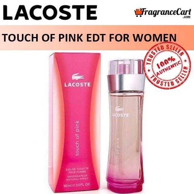 Lacoste touch of pink for her eau de toilette 90ml best sale