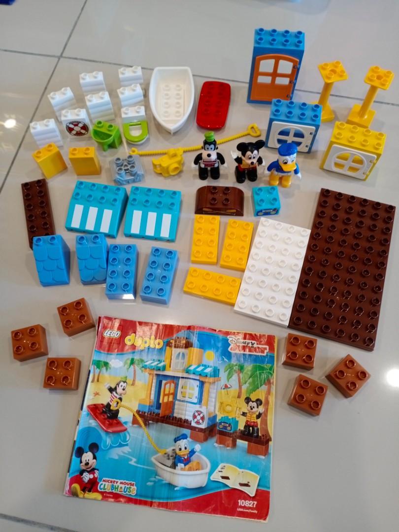 Lego duplo disney junior mickey & friends beach top house
