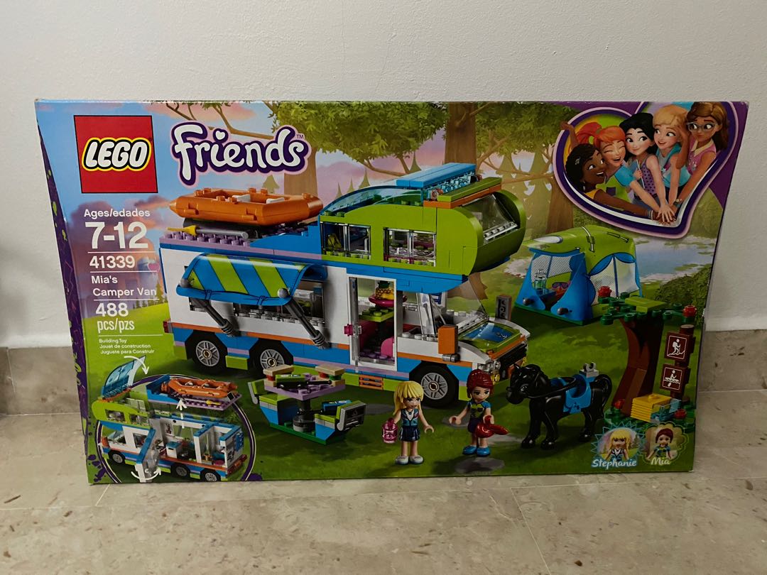 Lego Friends Mia’s Camper Van 41339 (488 pcs), Hobbies & Toys, Toys ...