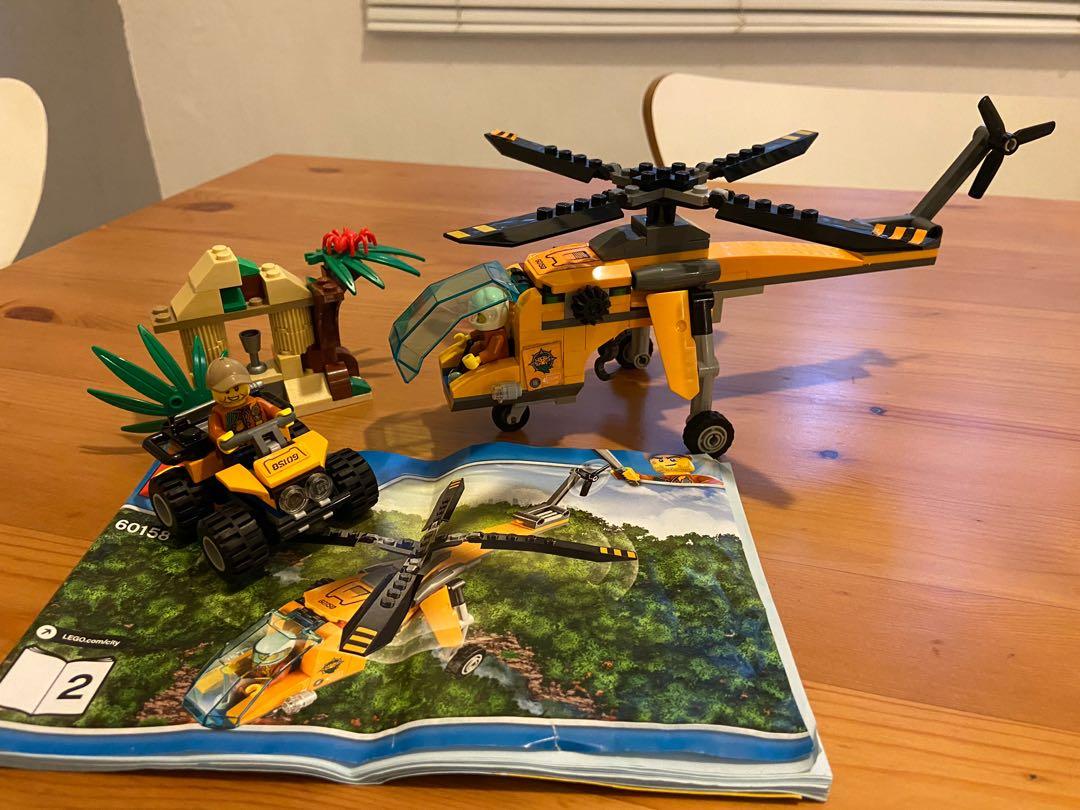 Lego jungle best sale cargo helicopter