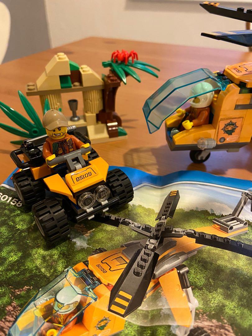 lego jungle cargo helicopter