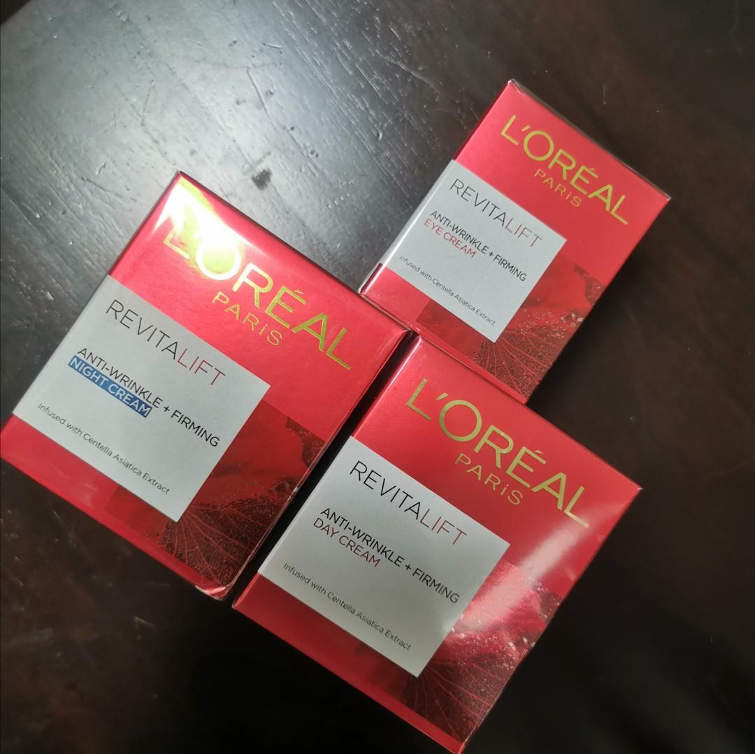 LOreal Day night Eye Cream Beauty Personal Care Face Face Care