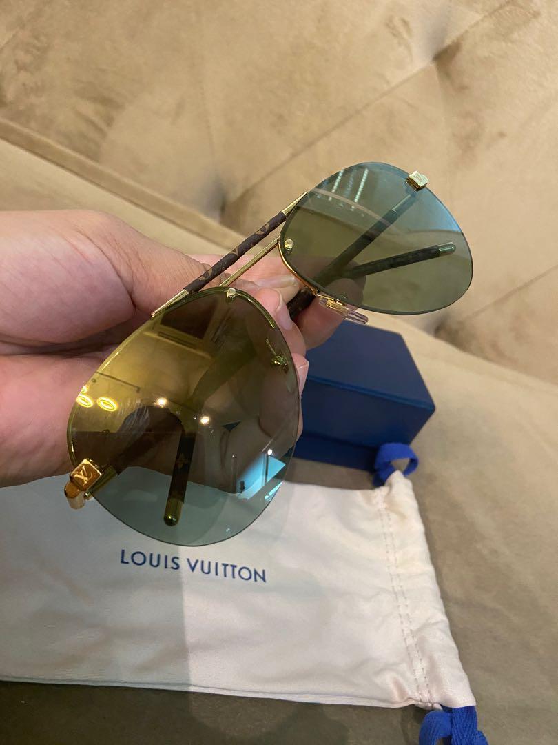 Louis Vuitton Monogram Clockwise Canvas Sunglasses 2018-19FW, Brown