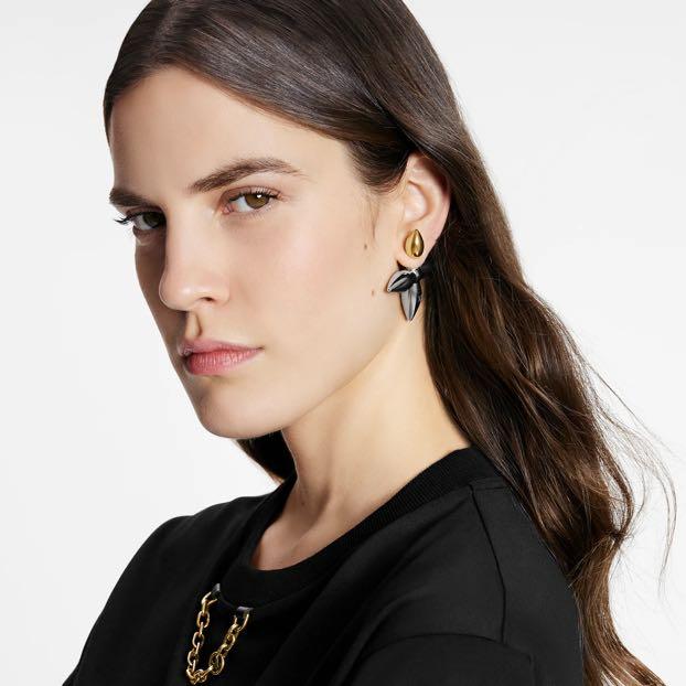 Louis Vuitton Louisette Macro Earrings, Luxury, Accessories on