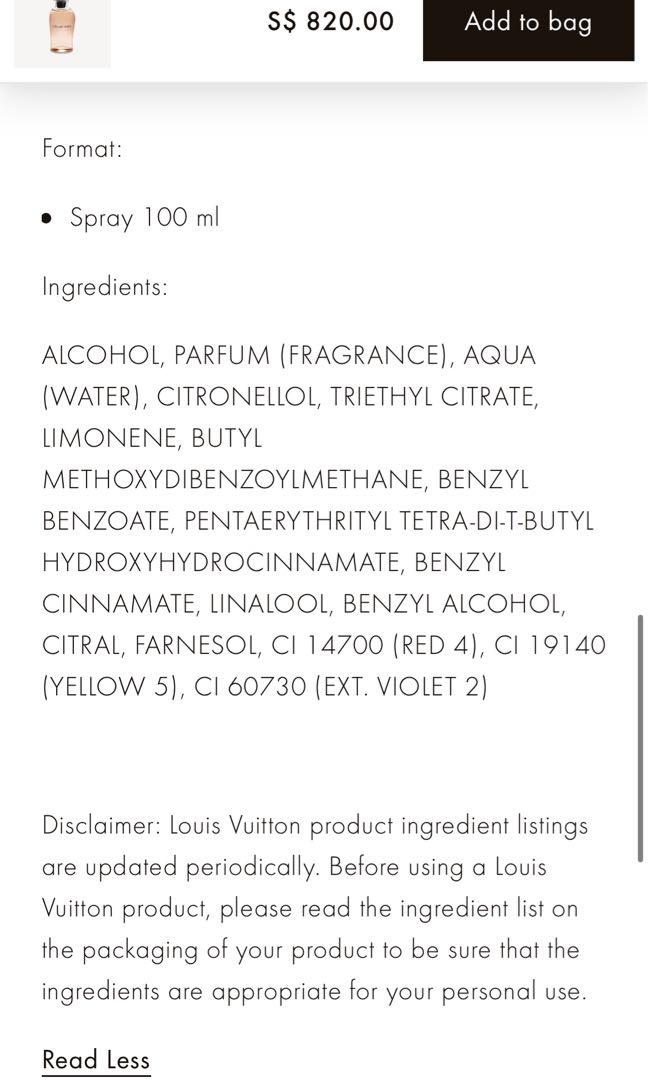 Nước Hoa Louis Vuitton Les Extraits Stellar Times EDP 100ml Chính Hãng - Y  Perfume
