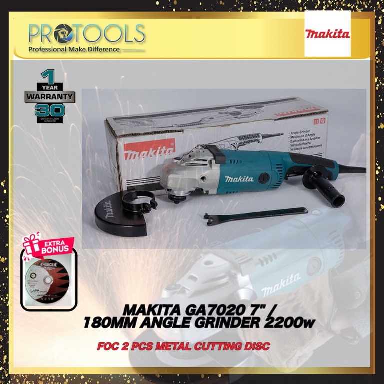 Makita 7020 sales angle grinder