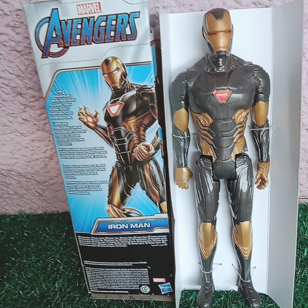 Marvel Avengers Iron man Hasbro Titan Hero Series Blast Gear Compatible ...
