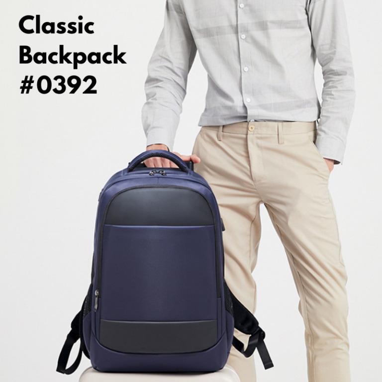 Men s Lifestyle Work Travel Backpack 0392 Men s Fashion