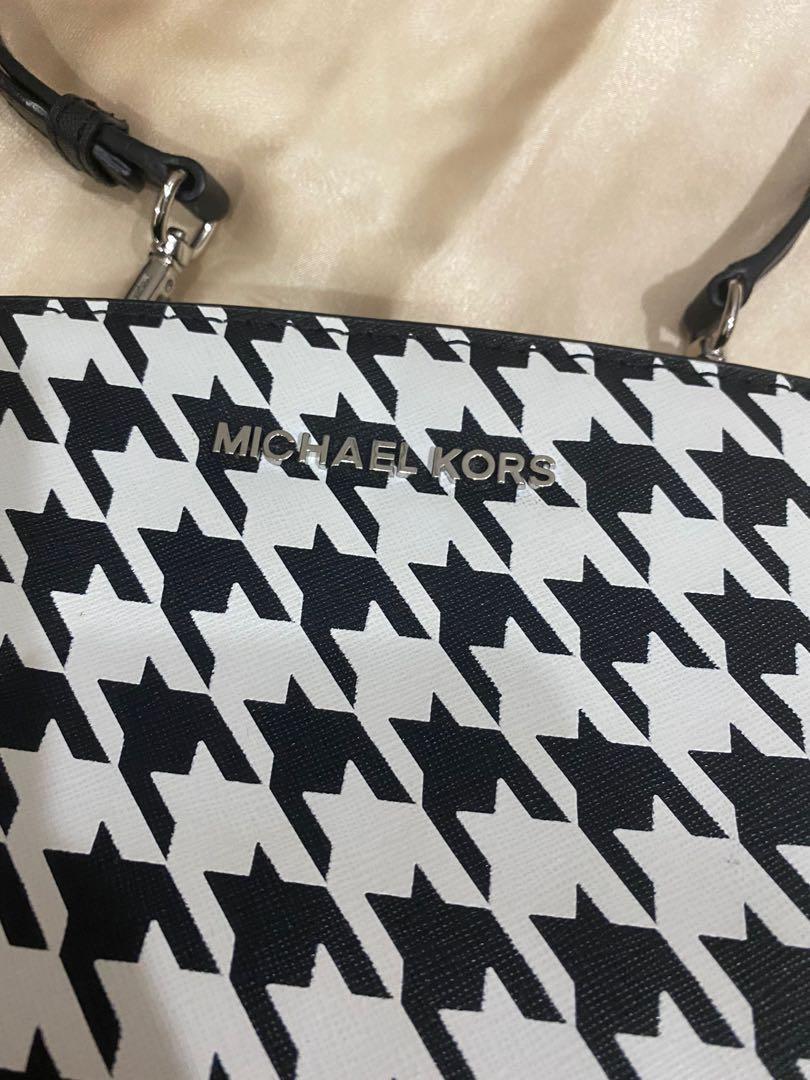 Michael kors shop houndstooth purse