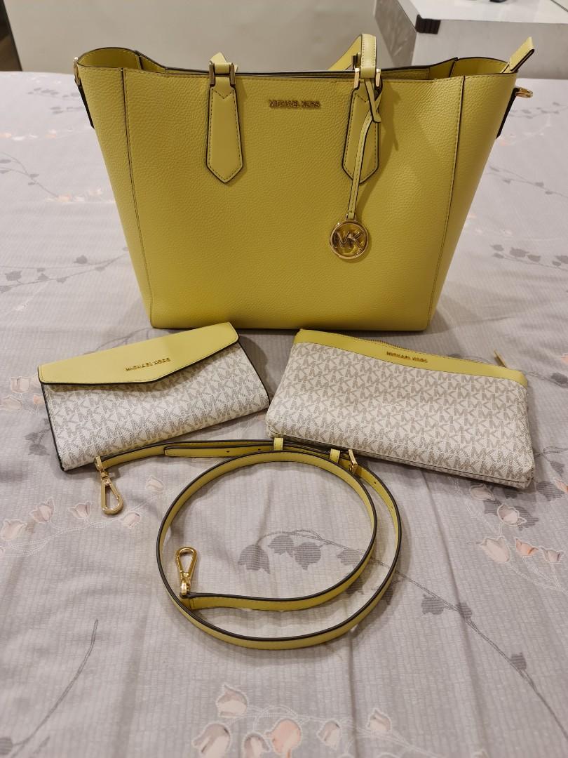 Michael Kors Kimberly 3-in-1 tote, Luxury, Bags & Wallets on Carousell