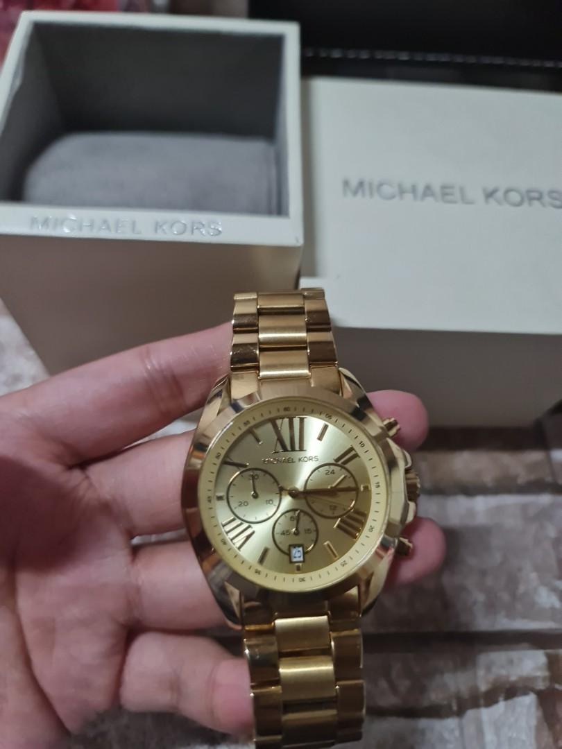 Michael kors watch outlet big face