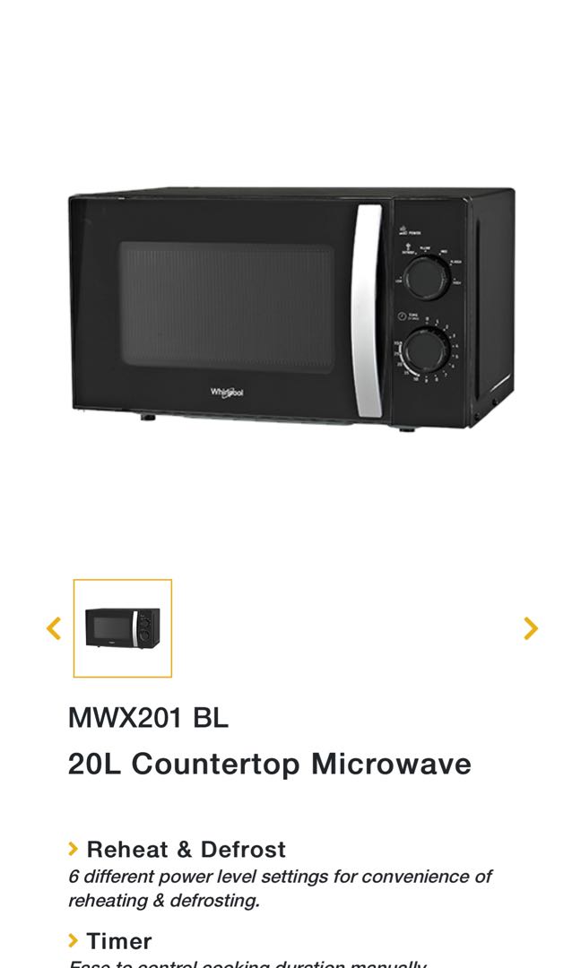 ecostar microwave oven