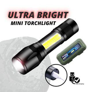 Extremely Bright 4500 Lumen CREE XHP70 LED USB Rechargeable Helius LED Torch 
