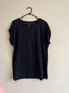 Miss Shop Essential Plain Black Top