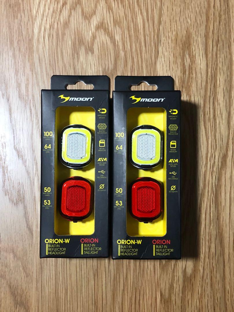 Moon Orion Light Set (Bicycle foldie/mtb/road light), Sports