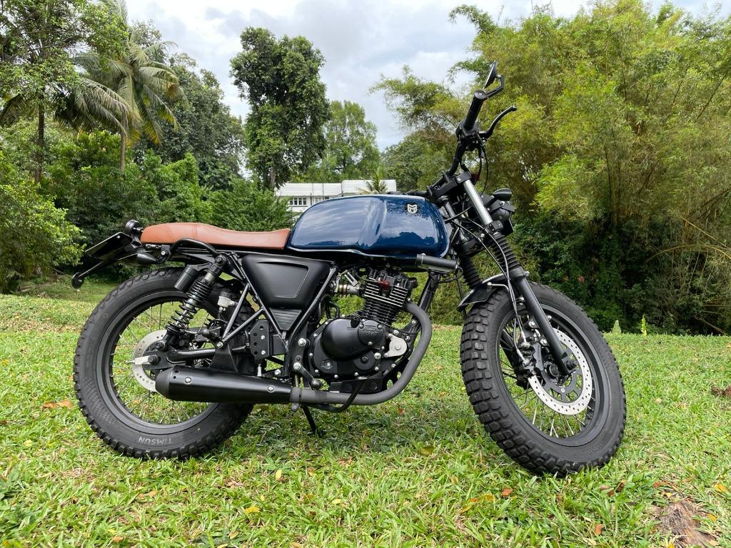 Mutt motorcycles outlet akita 125