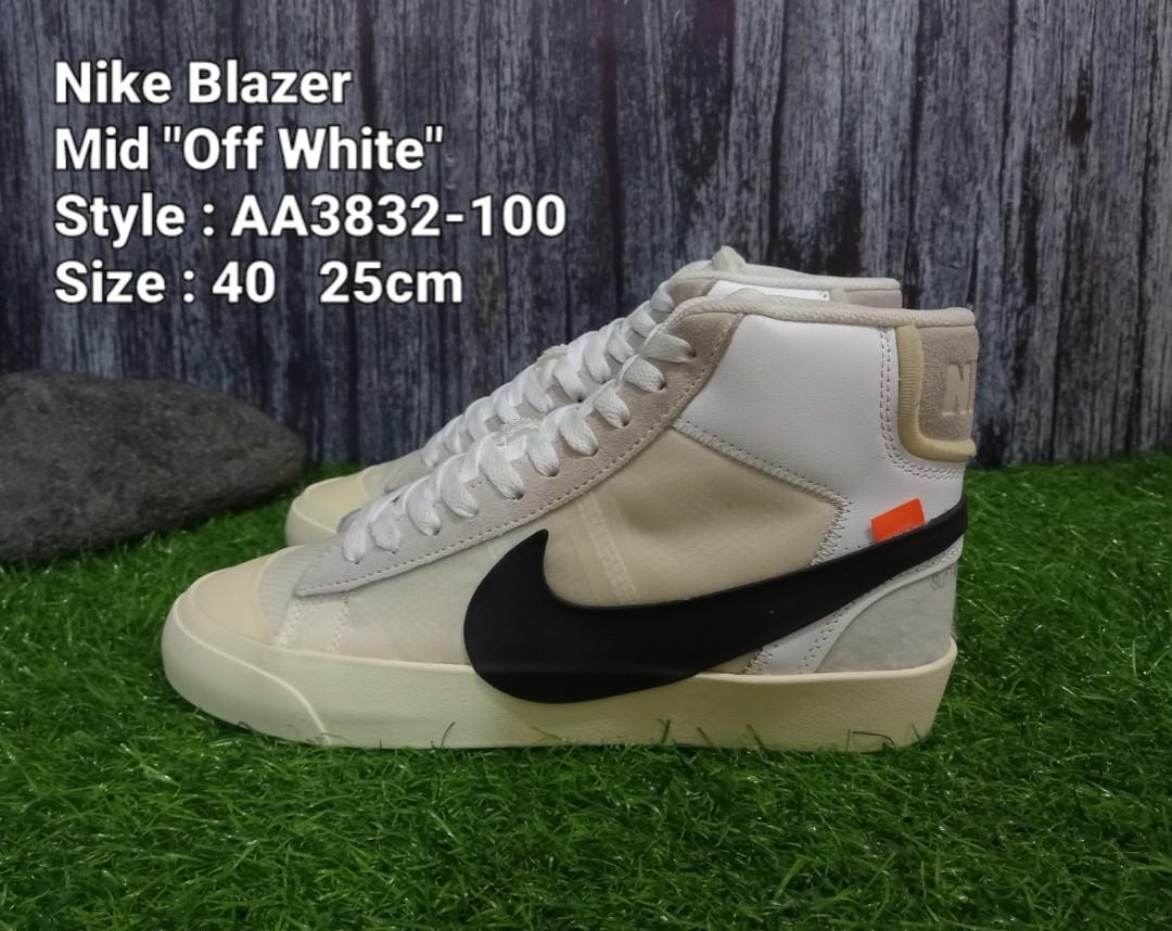 Off White x Nike Blazer AA3832-100 Mid \