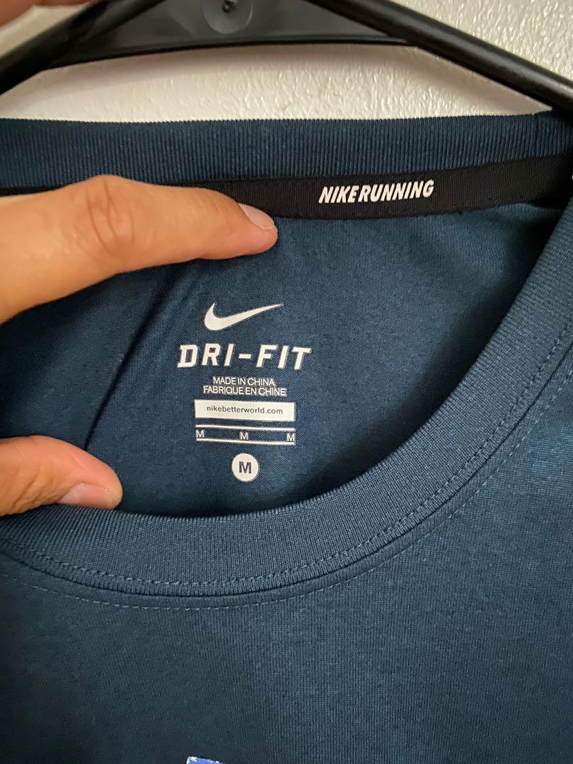 Nike Running Dri Fit (Category: Shirts) located in Angeles City. Submitted by peebee27 (Listing ID 1157743116, Image 2). Description: Bought in Nike Singapore Shop Like New Used twice only No flaws MOP: via gcash only .