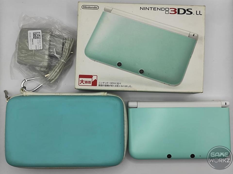 Nintendo 3DS LL / XL Mint White (Japan Exclusive variant), Video