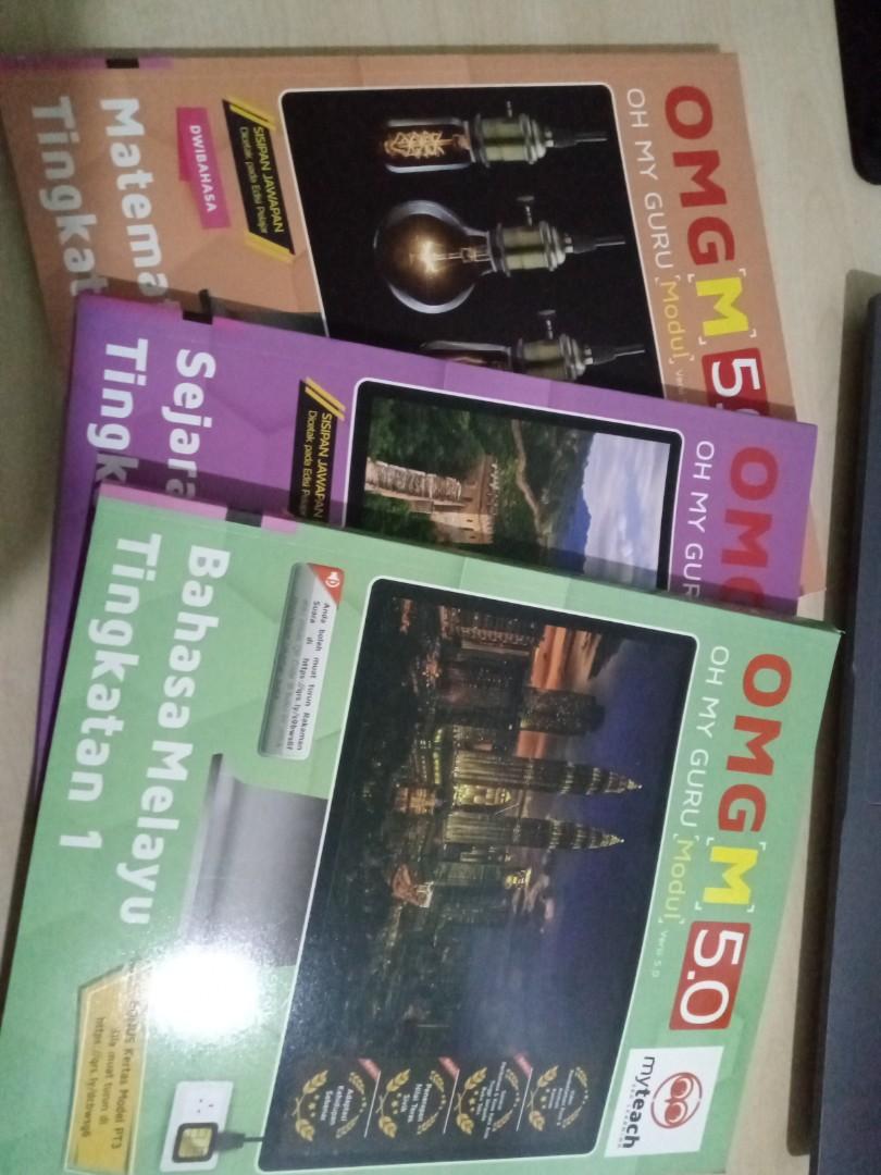 Omg Bahasa Melayu Omg Sejarah Omg Matematik Exercise Book Tingkatan 1 Form 1 Hobbies Toys Books Magazines Textbooks On Carousell