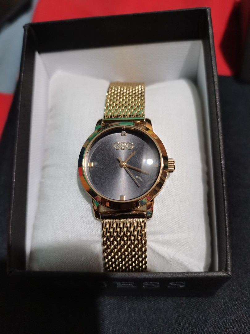 Original GBG by Guess Gold Mesh Watch