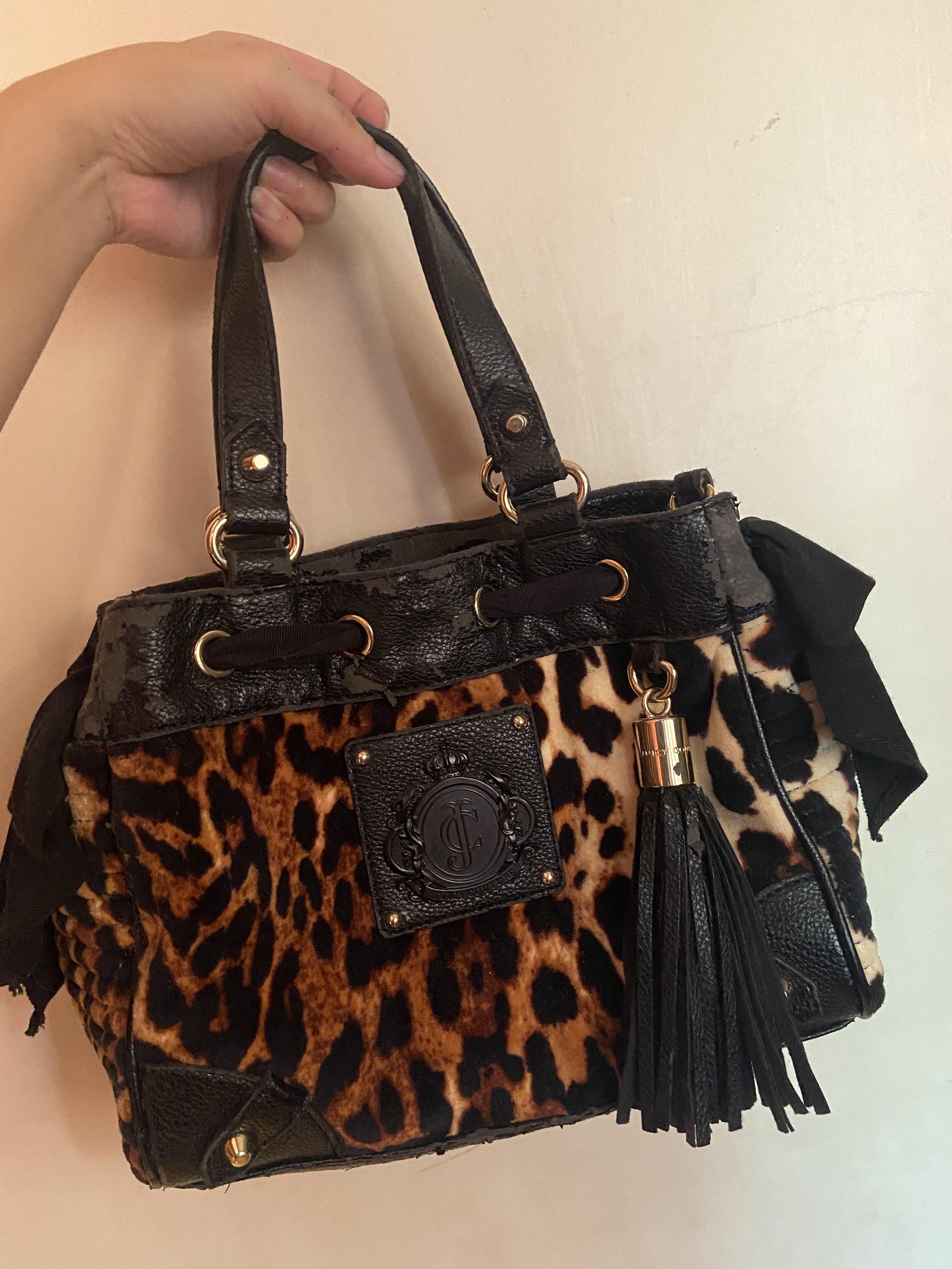 Juicy couture online leopard bag