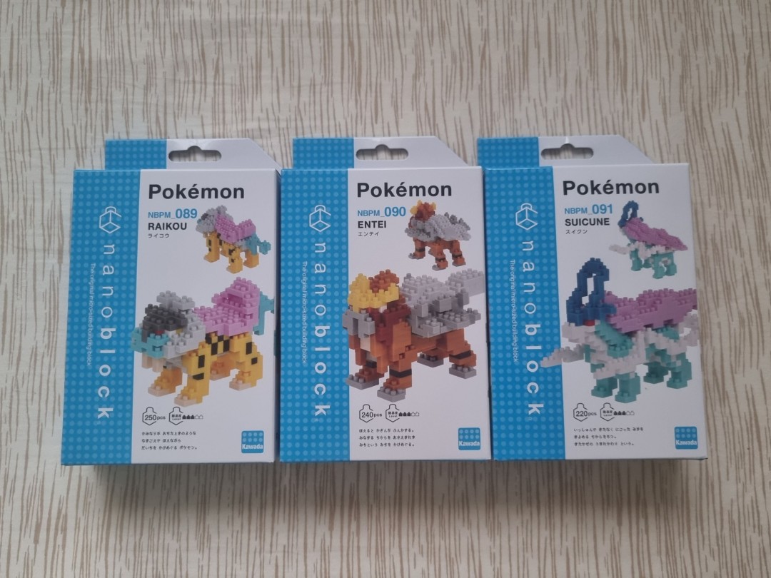 Raikou Pokémon, Nanoblock Pokémon Series