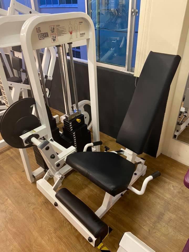 Paramount fitness gym performance line leg extension quad trainer