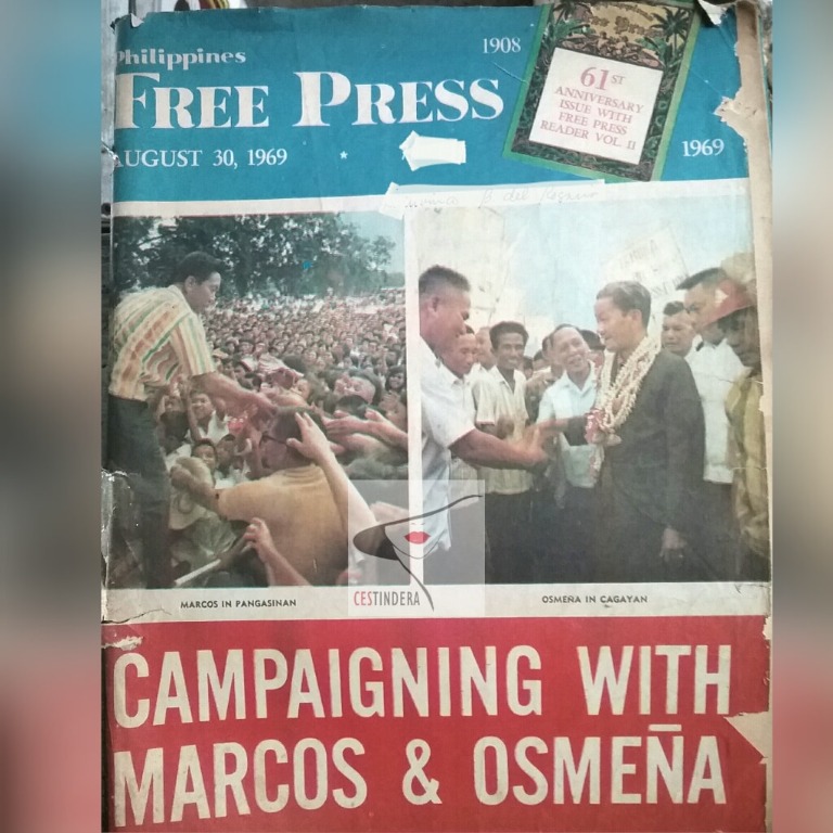 Philippine Free Press 1969 Anniversary issue, Hobbies & Toys
