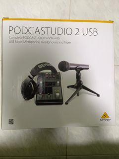 Podcastudio 2 USB behringer